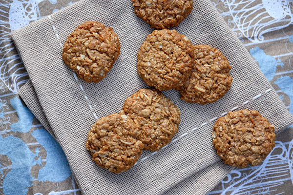 Anneka Manning's classic Anzac biscuits.