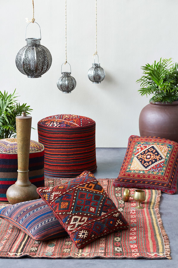 Tribal Textures via Temple & Webster