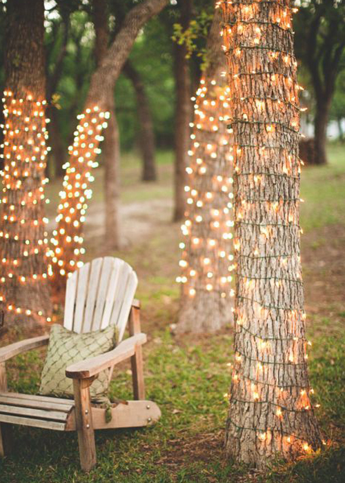 Wooden on sale outdoor lights