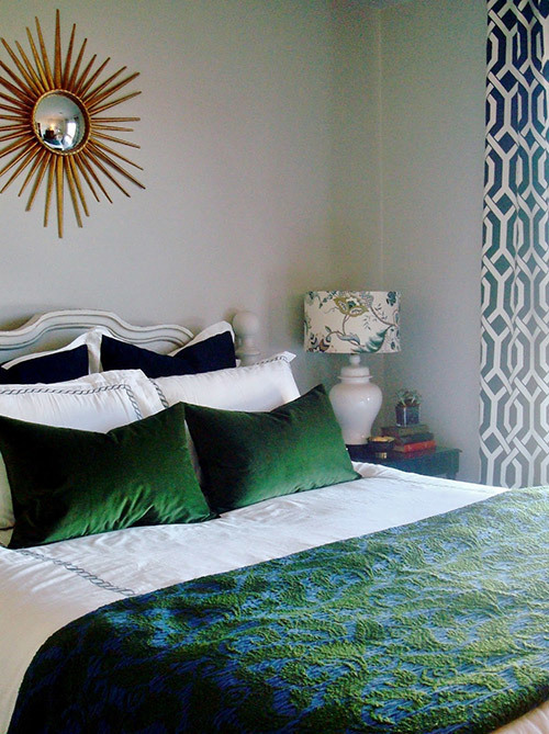 Decorating with blue & green Temple & ster