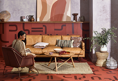 How to decorate with terra rossa