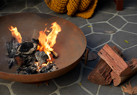 How to create a toasty outdoor space for winter