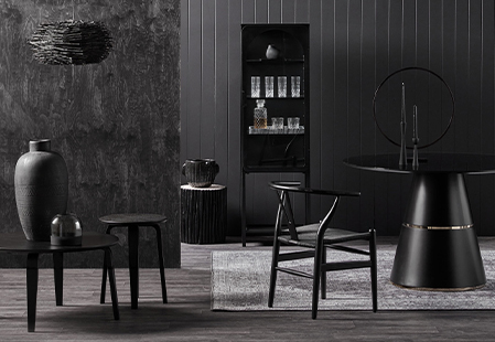 How to decorate with black