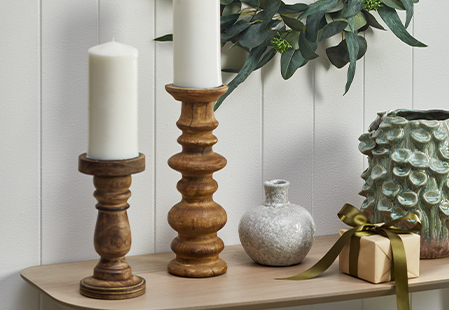 6 steps to a festive console
