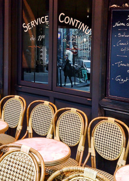 Parisian wicker online chairs