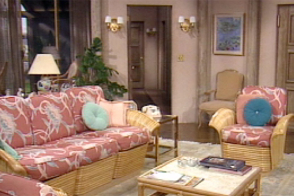 Golden Girls Living Room Kitchen Set