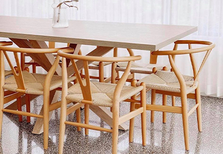 Where it went: Hans Wegner Replica Wishbone Chairs