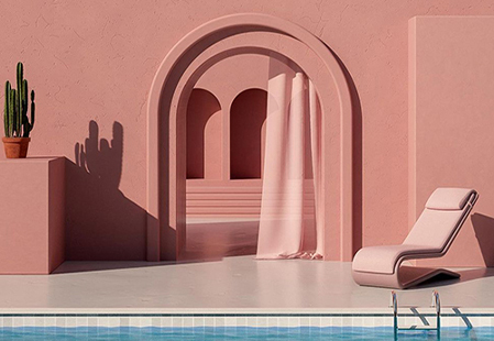 Instagram inspo for the colour pink clay