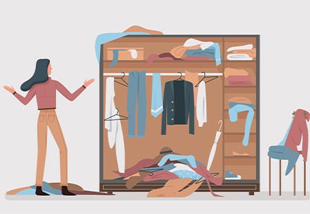 How to organise your wardrobe