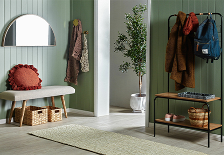 How to style an entryway
