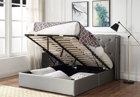 How do gas lift beds work