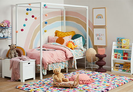 How to decorate a kids bedrooms that will grow with them