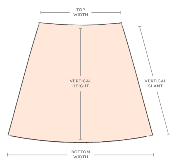 How To Fit A Lamp Shade Temple Webster, How To Measure For New Lamp Shades