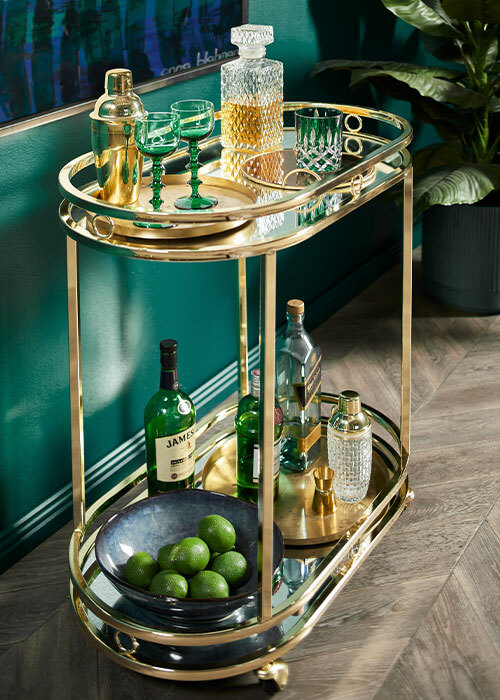 Bar Cart Styling: From Coffee to Cocktails