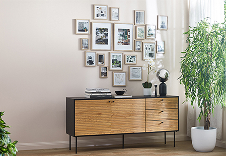 How to style a sideboard or console table