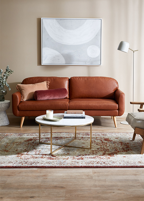 How to choose a rug colour for your living room | Temple & Webster