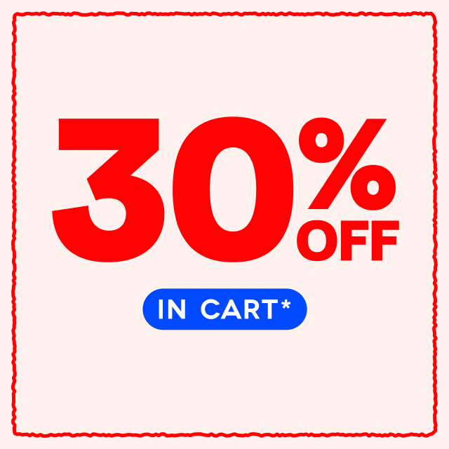 30% off in Cart