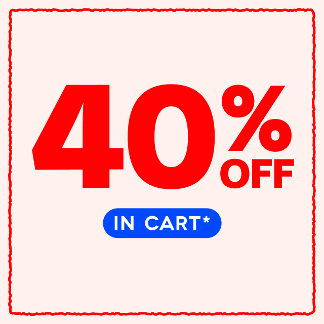 40% off in Cart