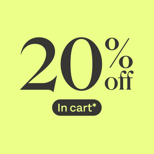 Spring Savings 20% off