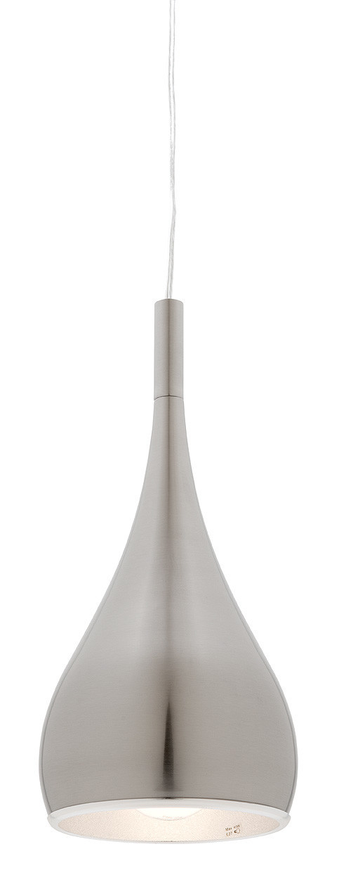 Aero 1 Light Pendant In Satin Chrome Temple Webster Sku Coug1413