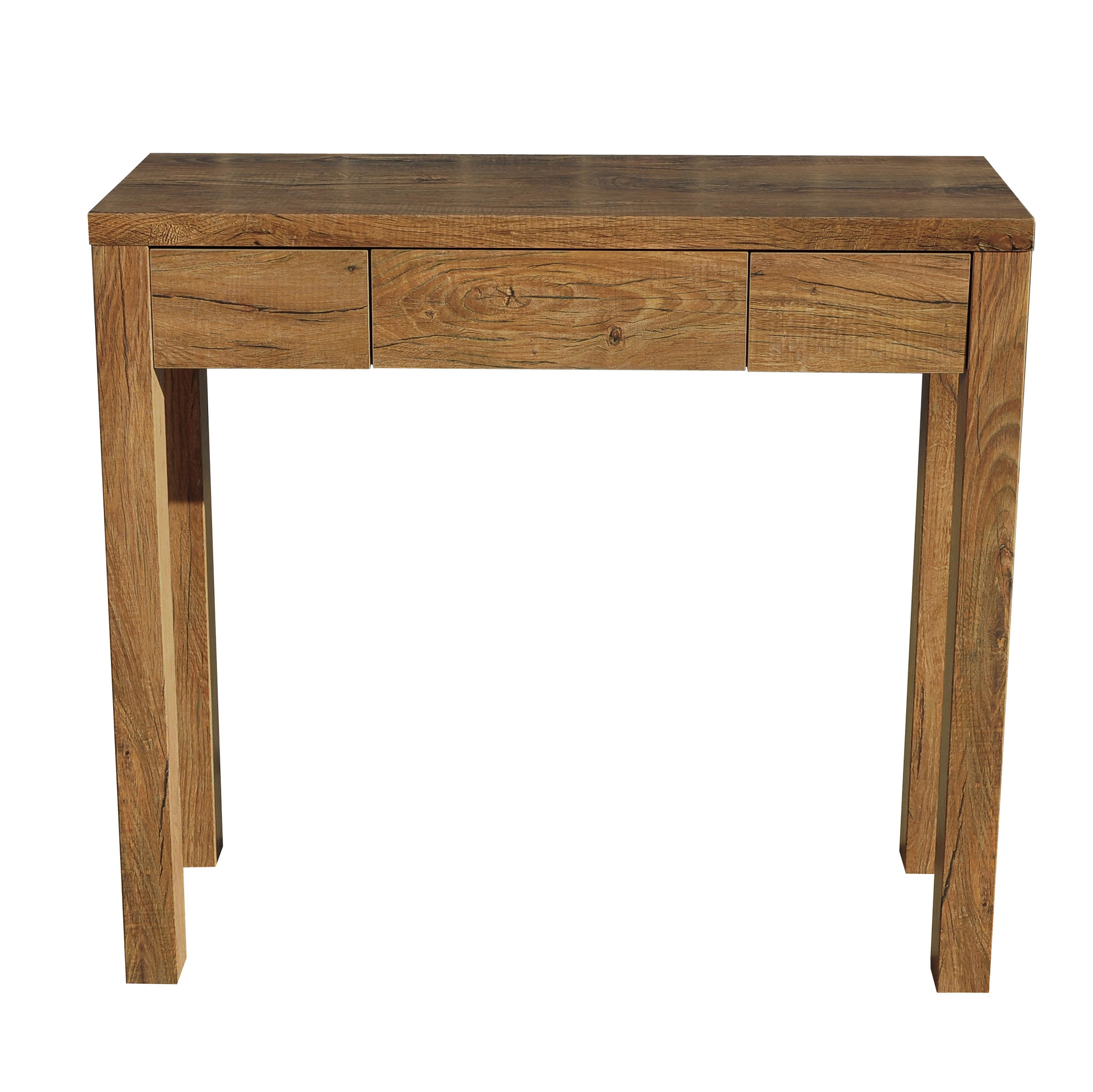 Antique Oak Look Karen Hallway Table Temple Webster