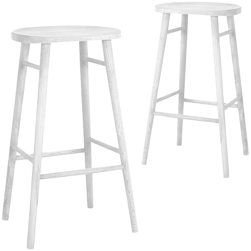 ash wood counter stool