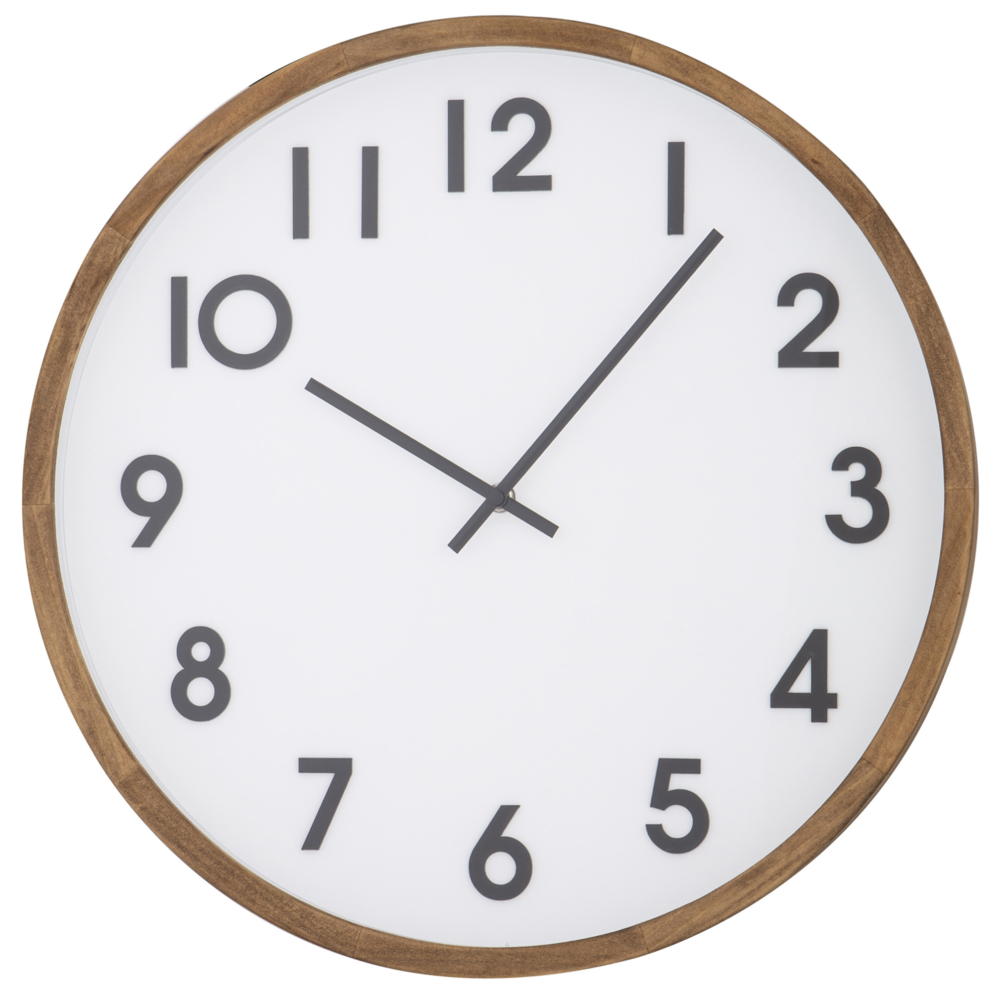 New 42cm Leso Wooden Wall Clock The Home Collective New 42cm Leso Wooden Wall Clock The Home Collective