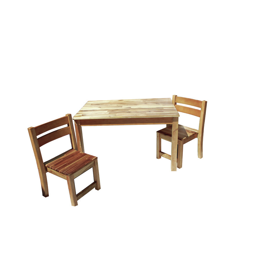 study table with 2 chairs