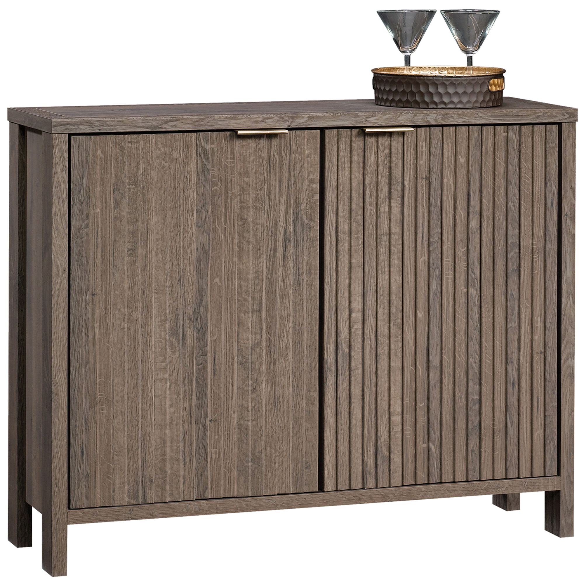 NEW Dark Timber International Lux Sideboard Sauder,Buffets & Sideboards eBay