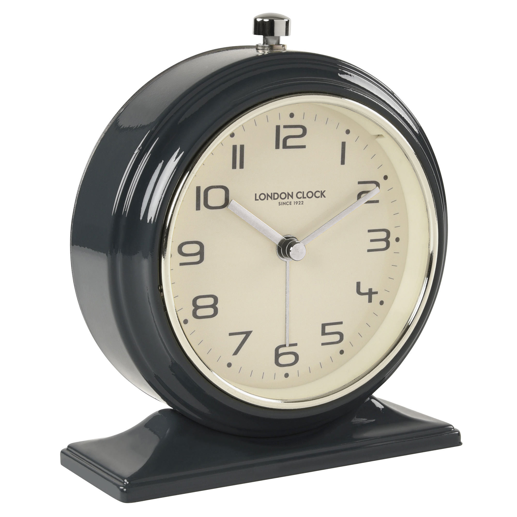 Oxford Alarm Clock - London Clock Company Black Pendulum Wall Oxford Alarm Clock - London Clock Company Black Pendulum Wall