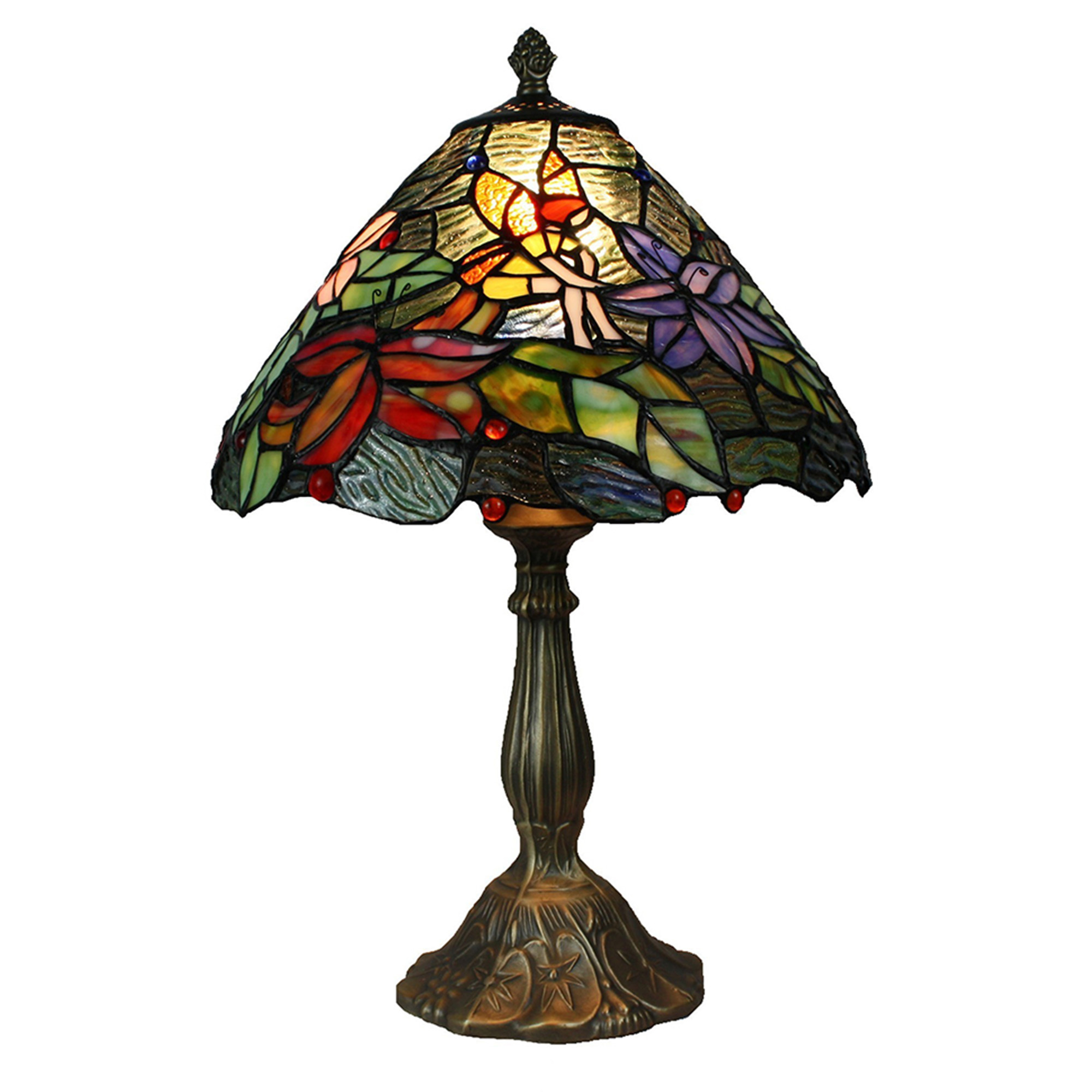 tiffany leadlight table lamps