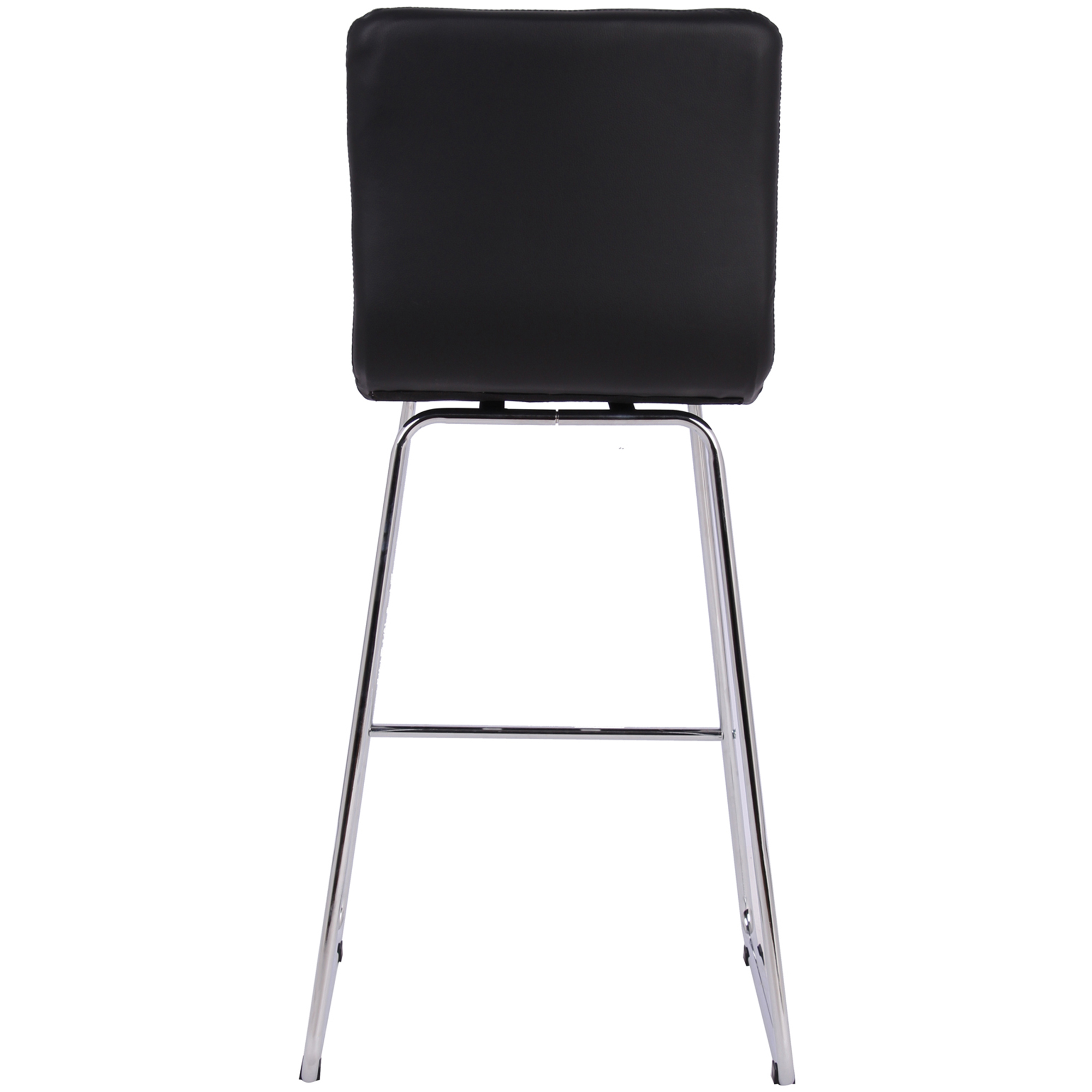 Details About New Naomi Chrome Faux Leather Barstool Executive Equipment Bar Stools