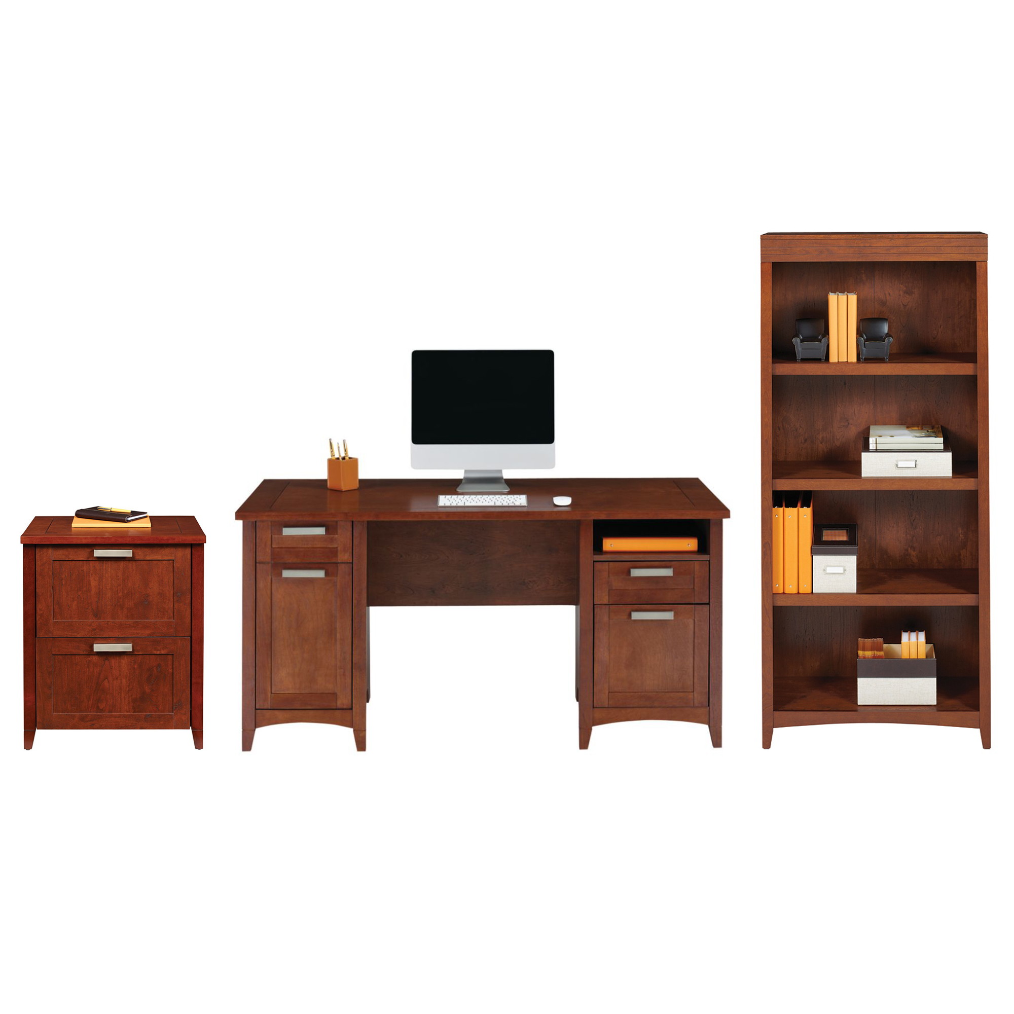 Corner Office 3 Piece Magellan Office Furniture Set Reviews
