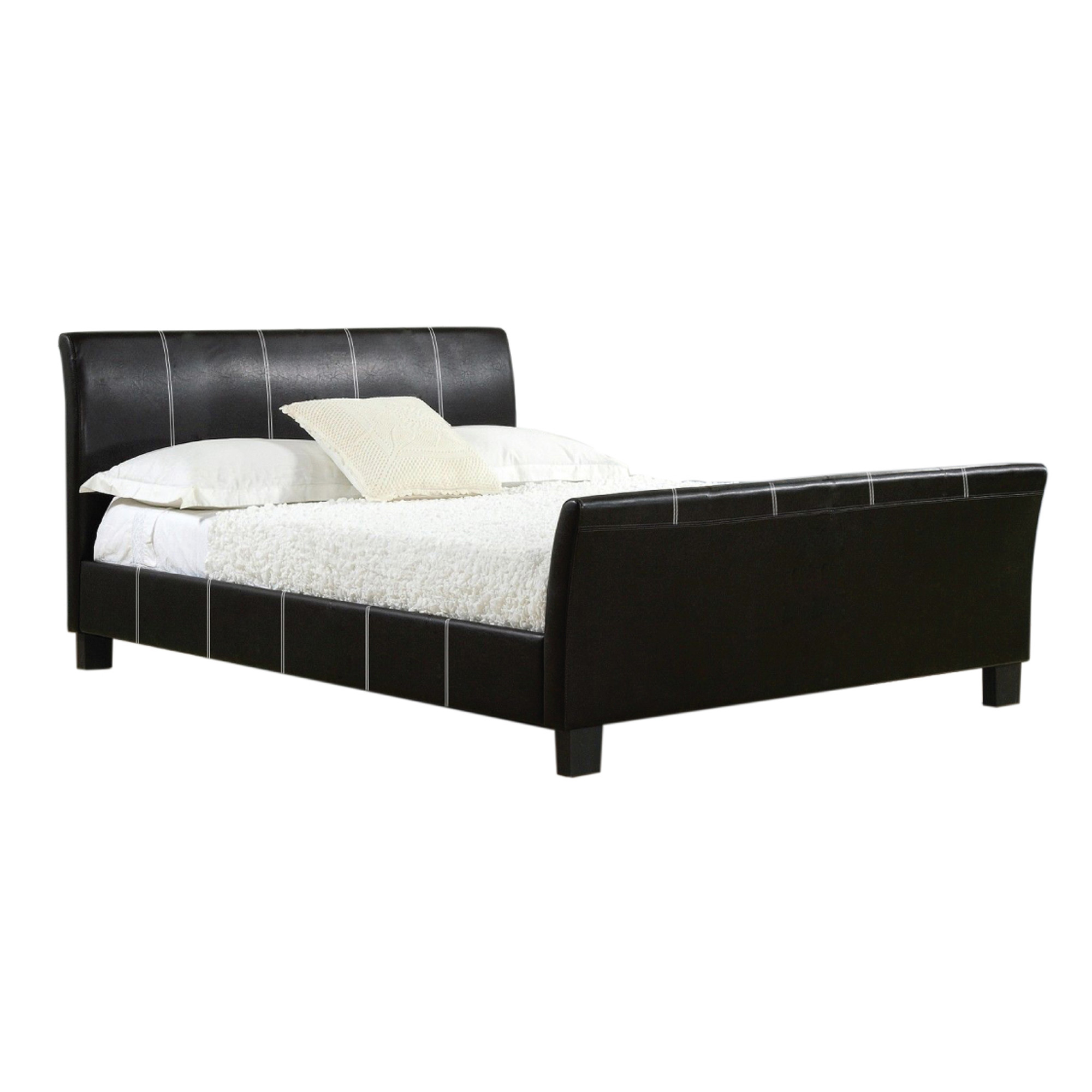 Leather Faux Leather Beds Temple Webster - Melf leather faux leather beds temple webster - melf