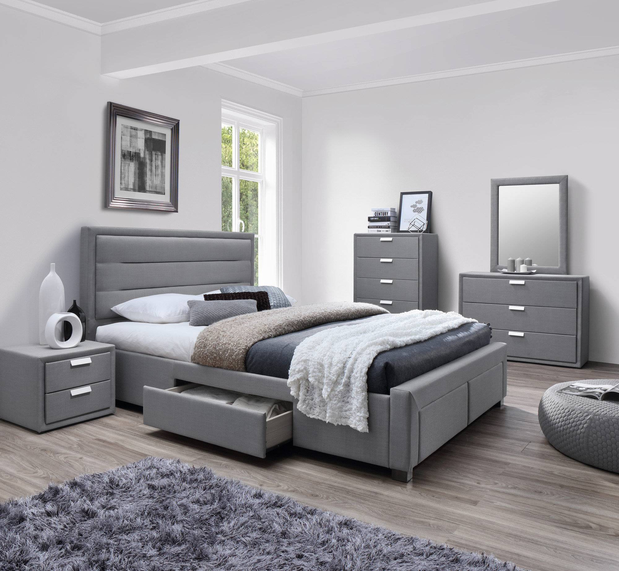 Aimee 4 Piece Bedroom Suite | Temple & Webster Aimee 4 Piece Bedroom Suite | Temple & Webster