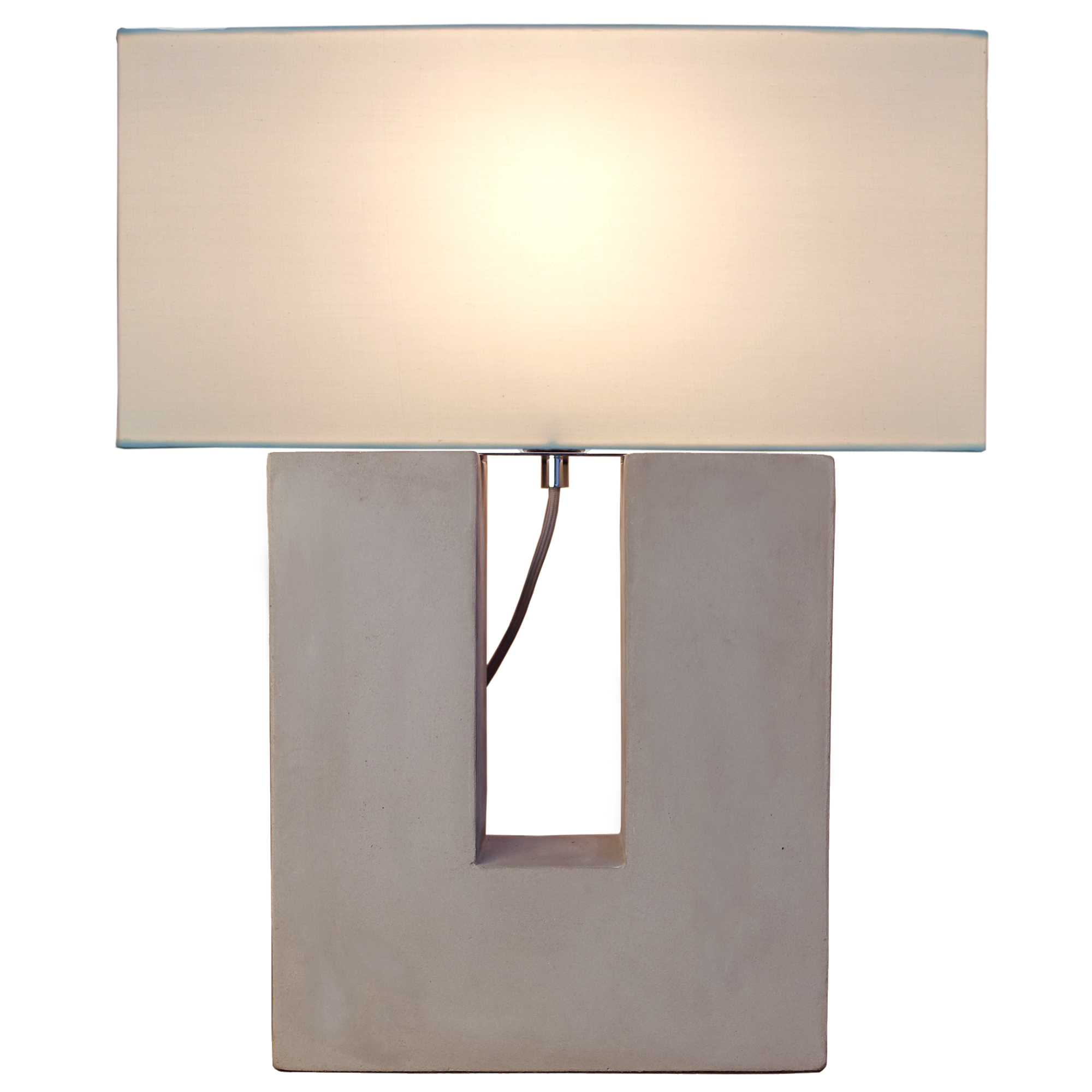 Concrete Table Lamp Temple Webster, Cement Ashby Table Lamp