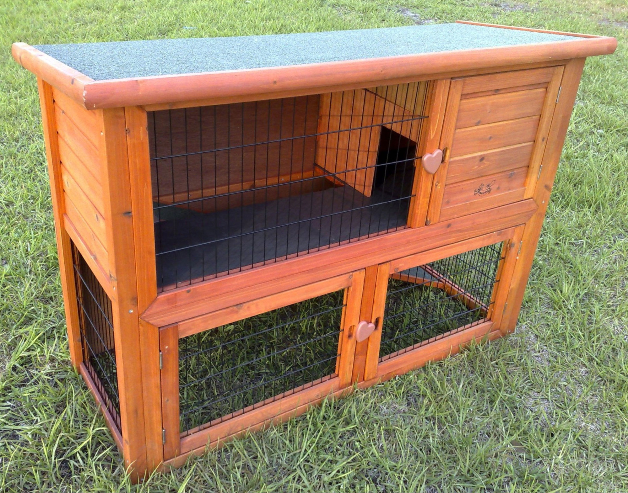 rabbit runs to attach to hutch