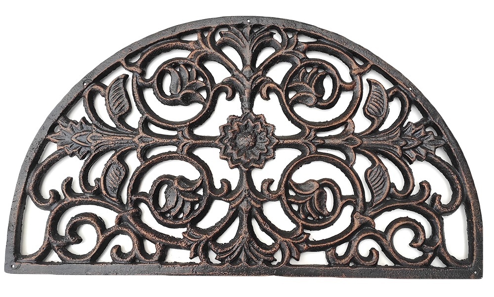 Madeline Curved Cast Iron Doormats Temple Webster