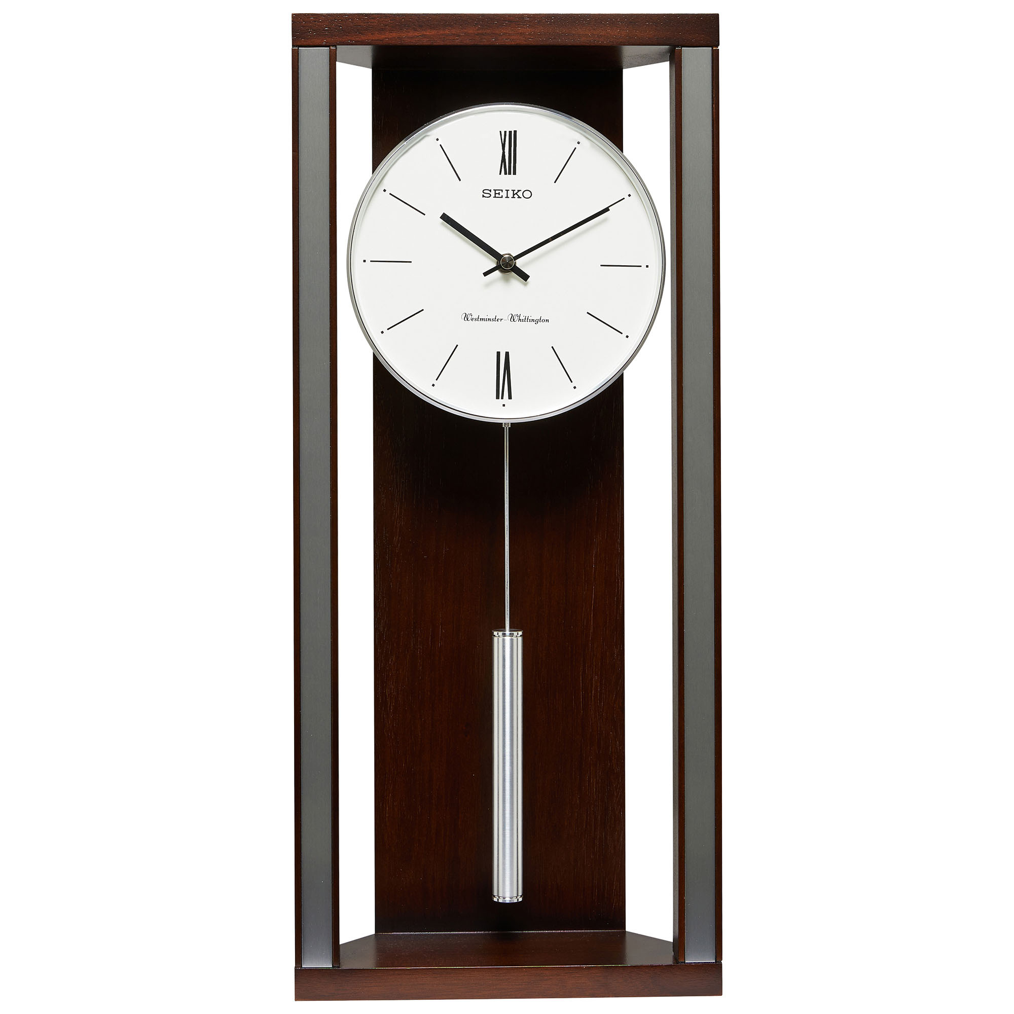  Seiko Zara Pendulum Chiming Wall Clock | Temple & Webster
