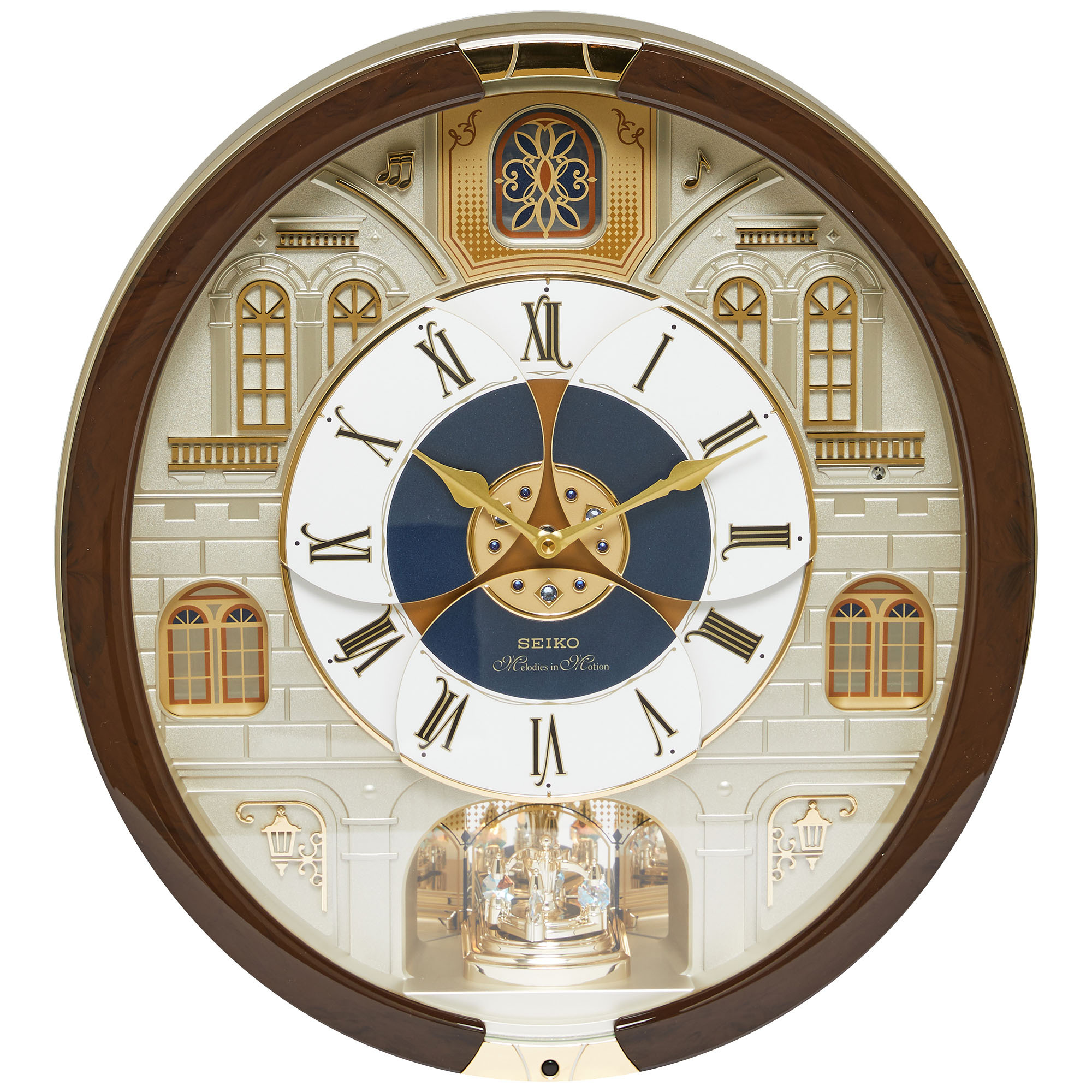 Seiko Amargo Musical Wall Clock | Temple & Webster