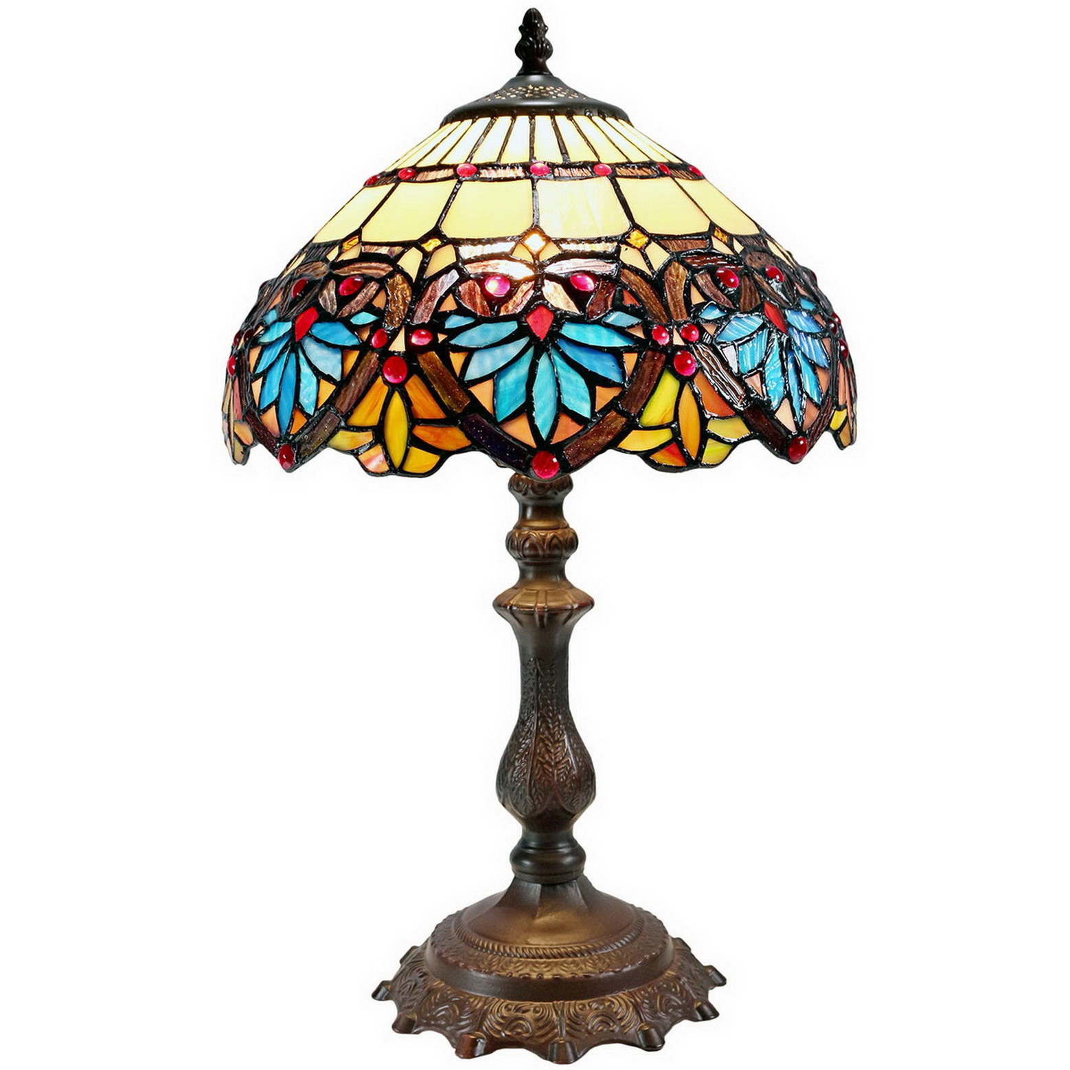 tiffany style bedside lamps