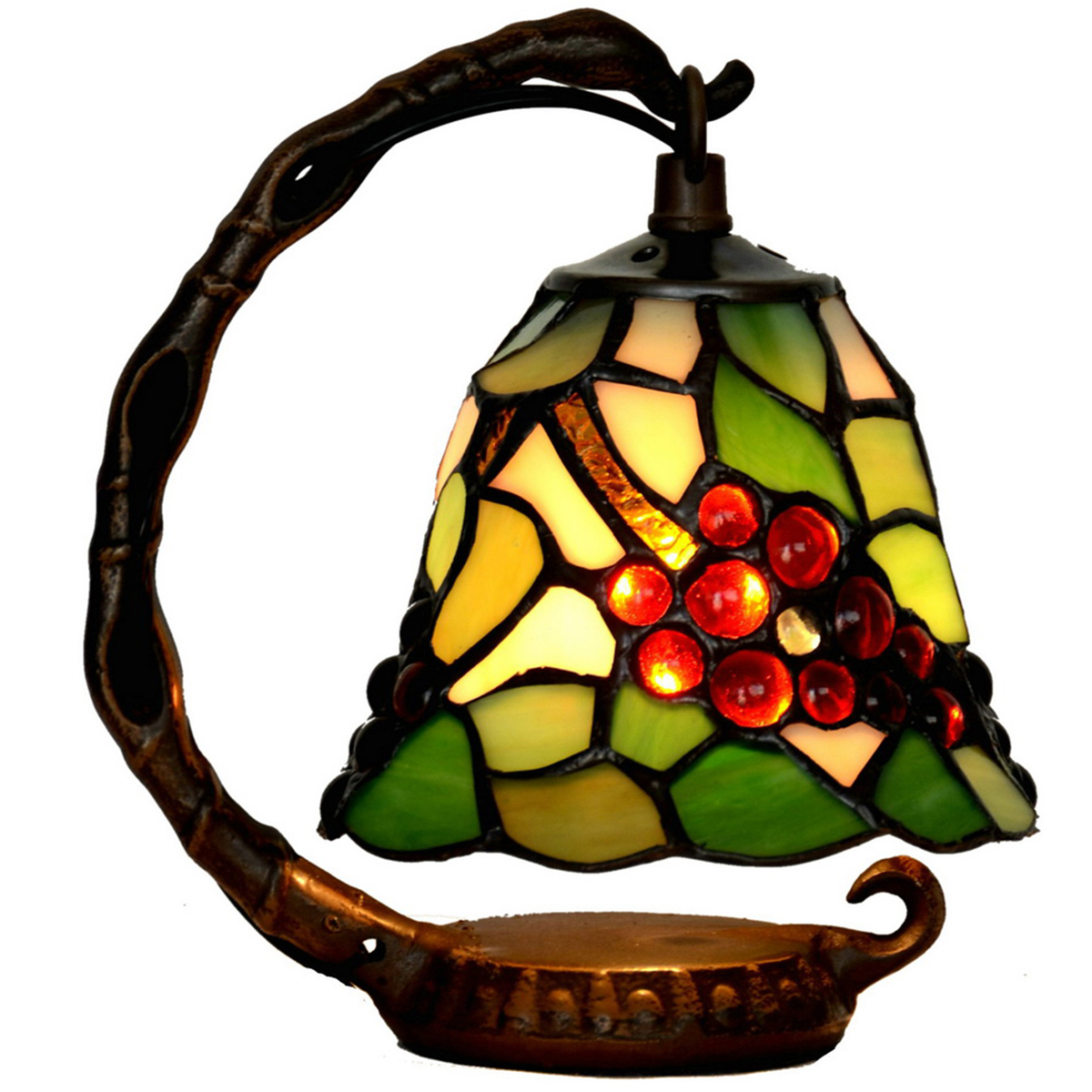 dragonfly tiffany style table lamp