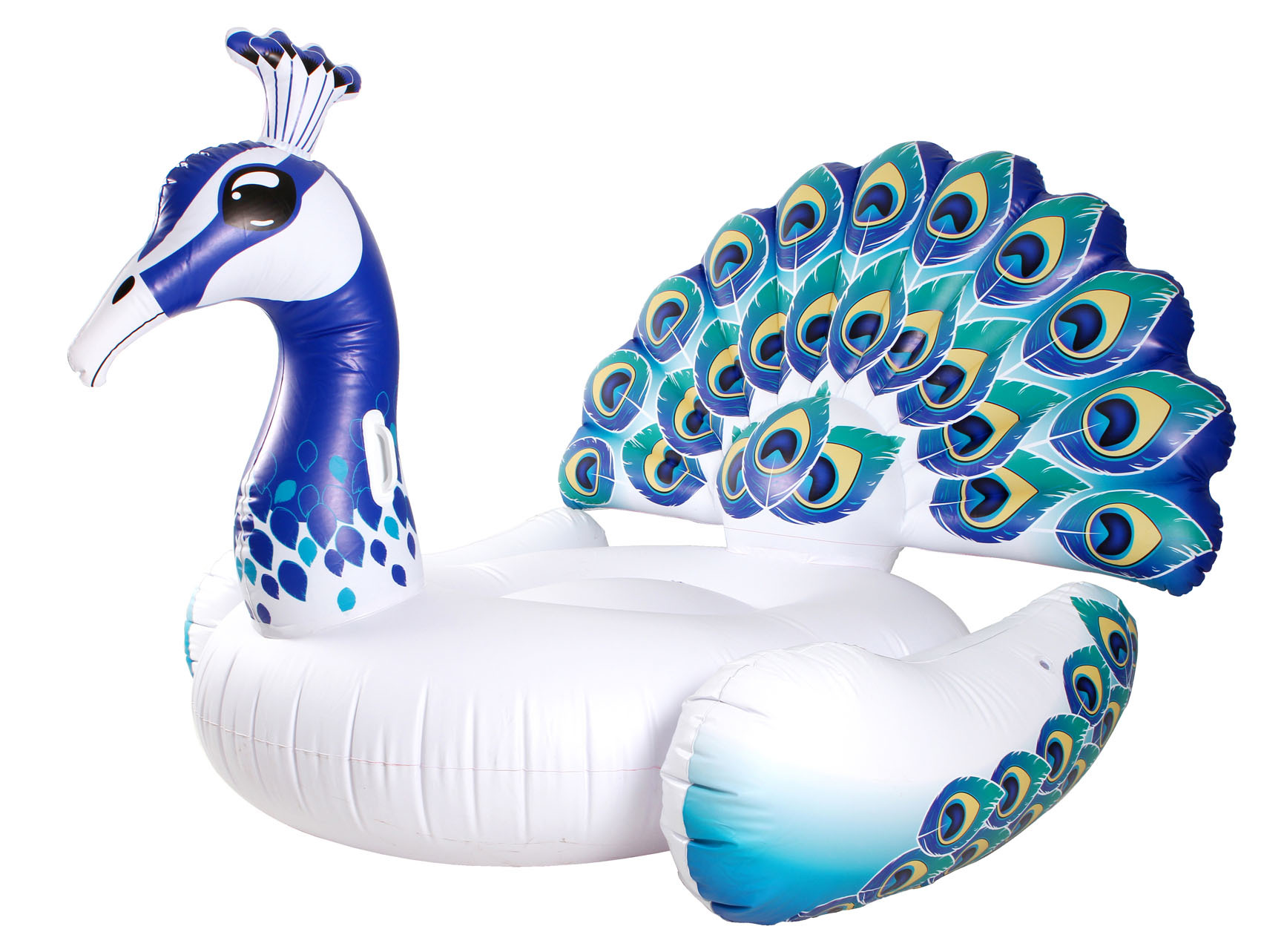 giant peacock pool float