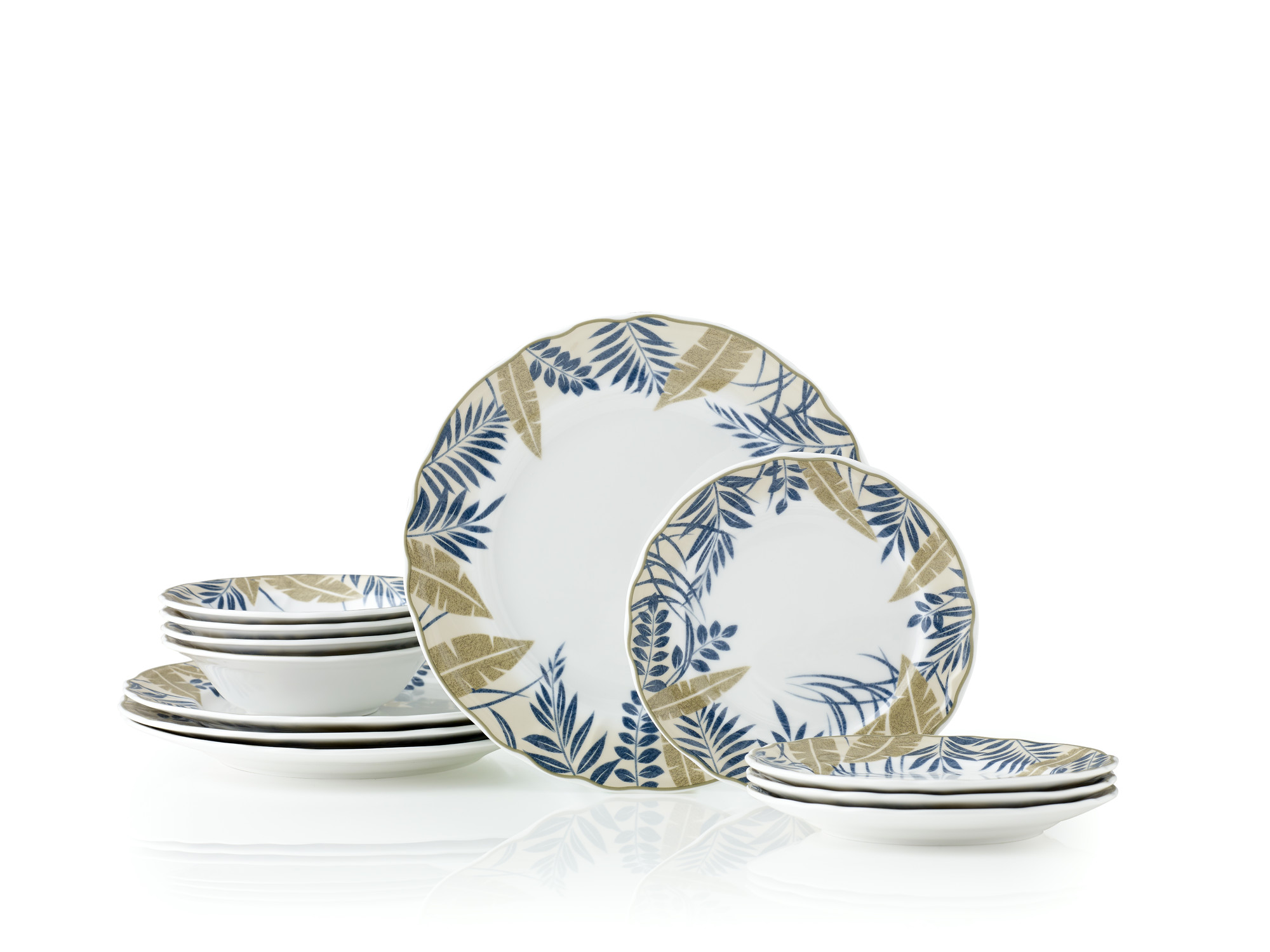 New 12 Piece Batik Garden Dinner Set Noritakedinnerware Sets