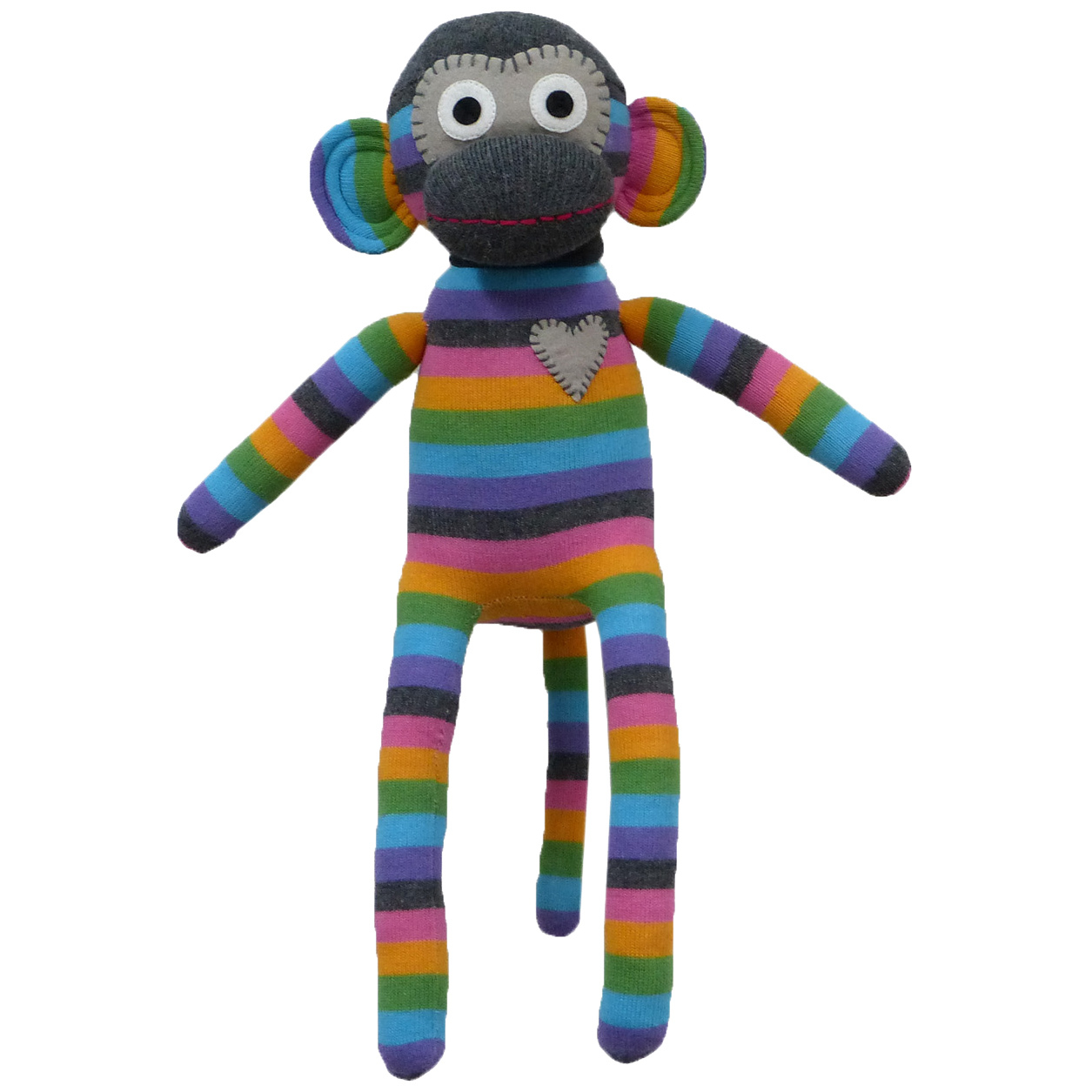 sock monkey stuffed animal