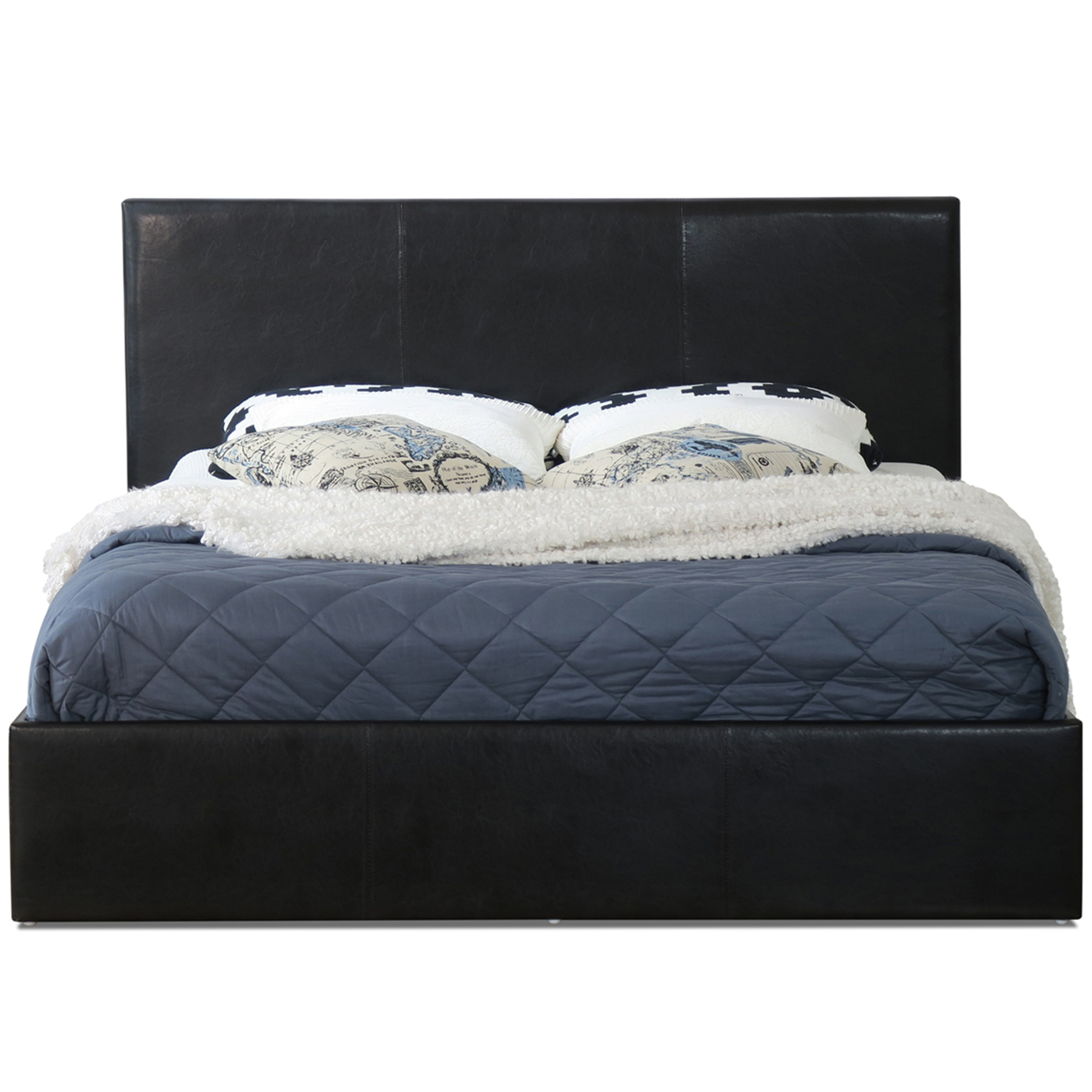 NEW Naples Design PU Gas Lift Bed Frame Rawson & Co,Beds eBay