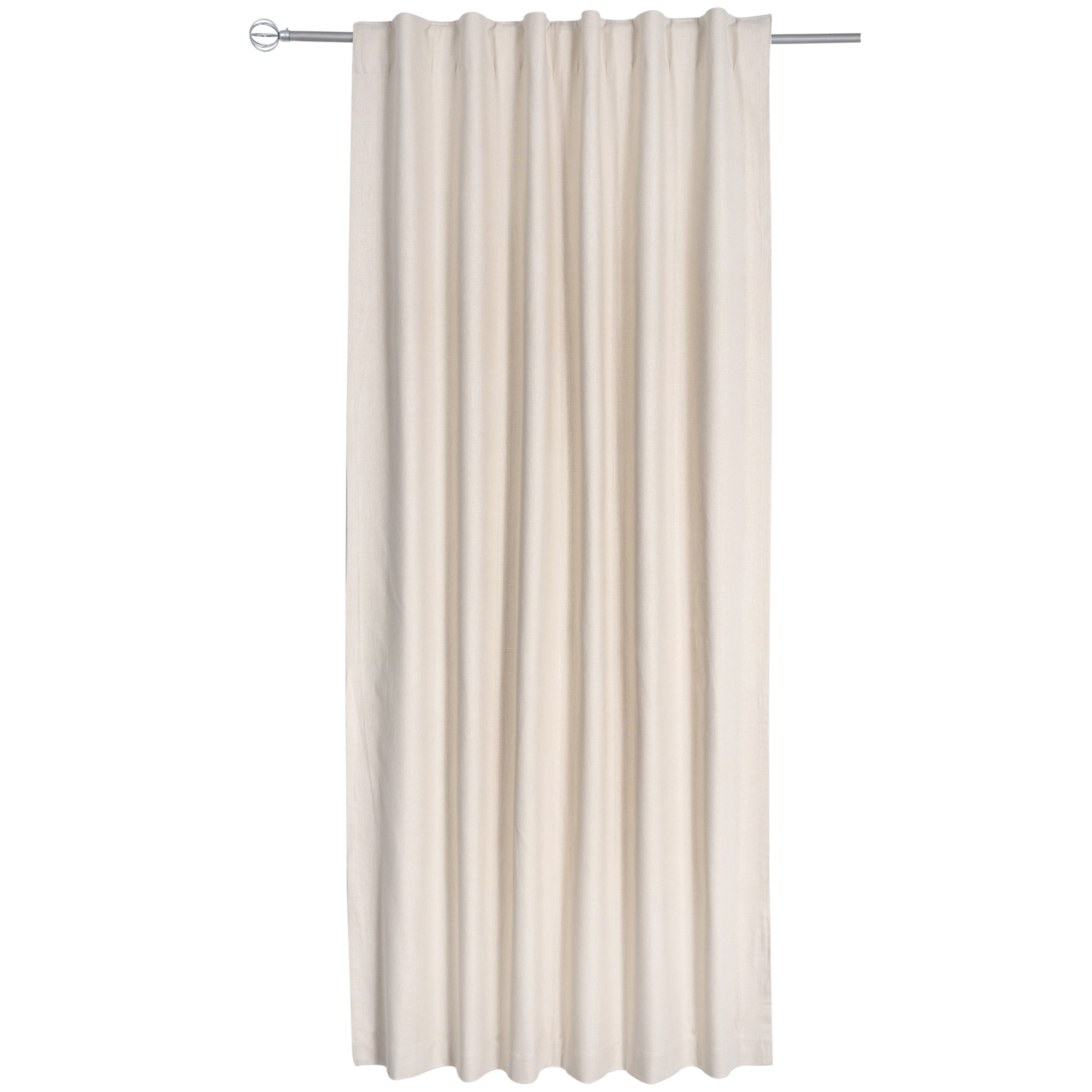 Classic Single Panel Concealed Tab Top Curtain Temple Webster