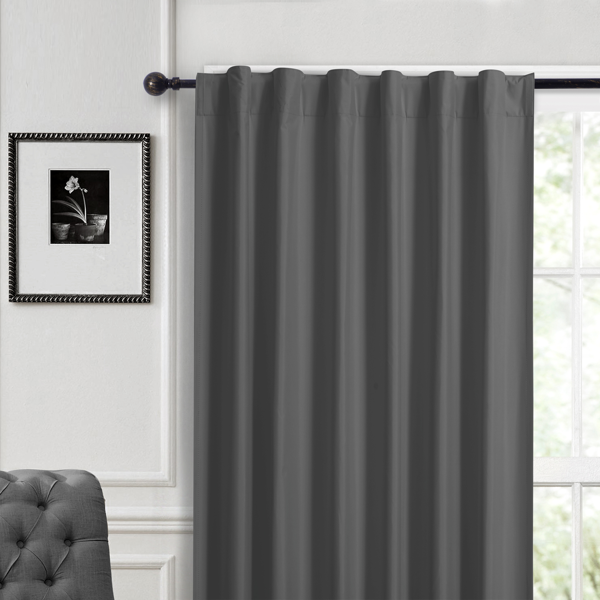 top tab curtain