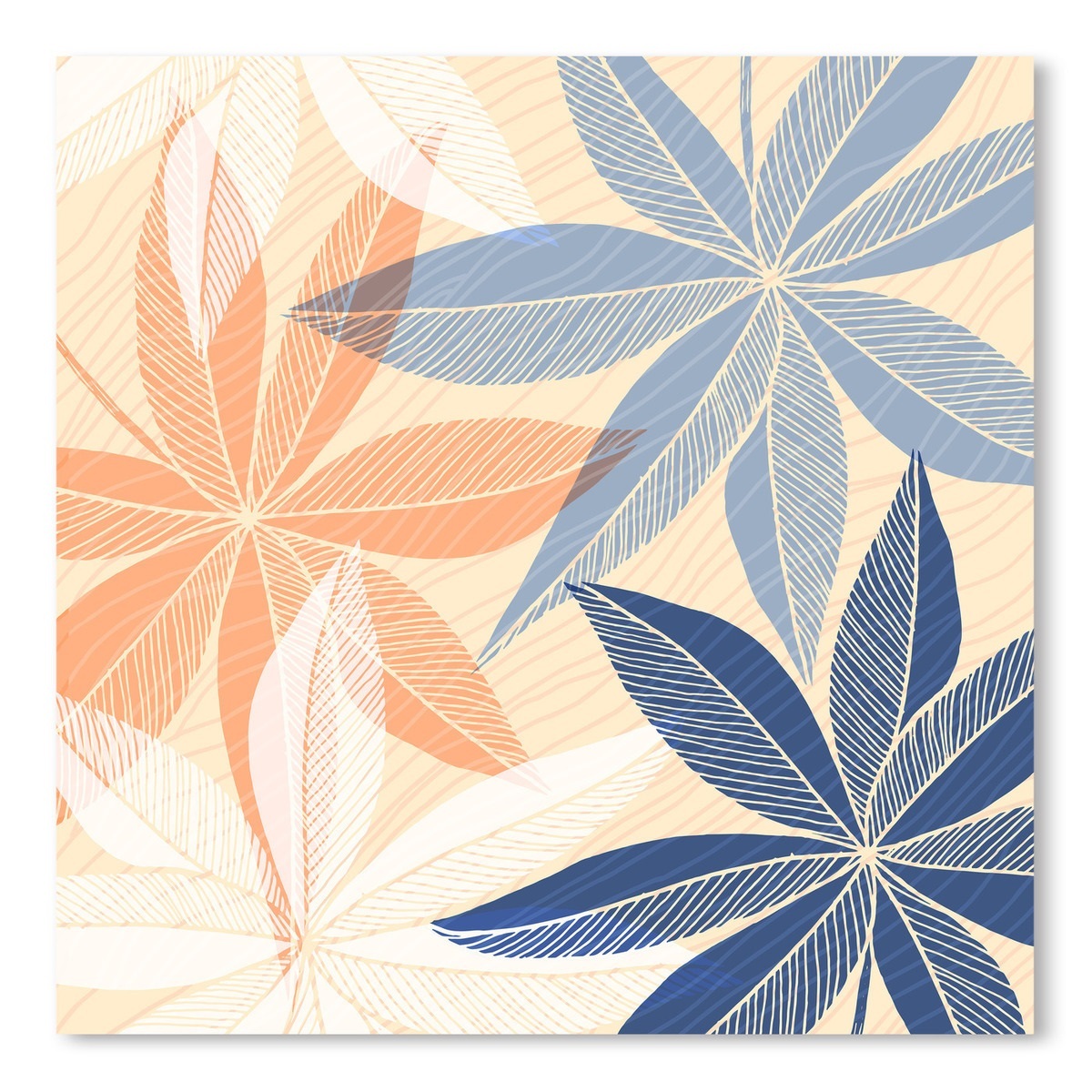 Modern Hawaiian Print Ii Printed Wall Art Temple Webster