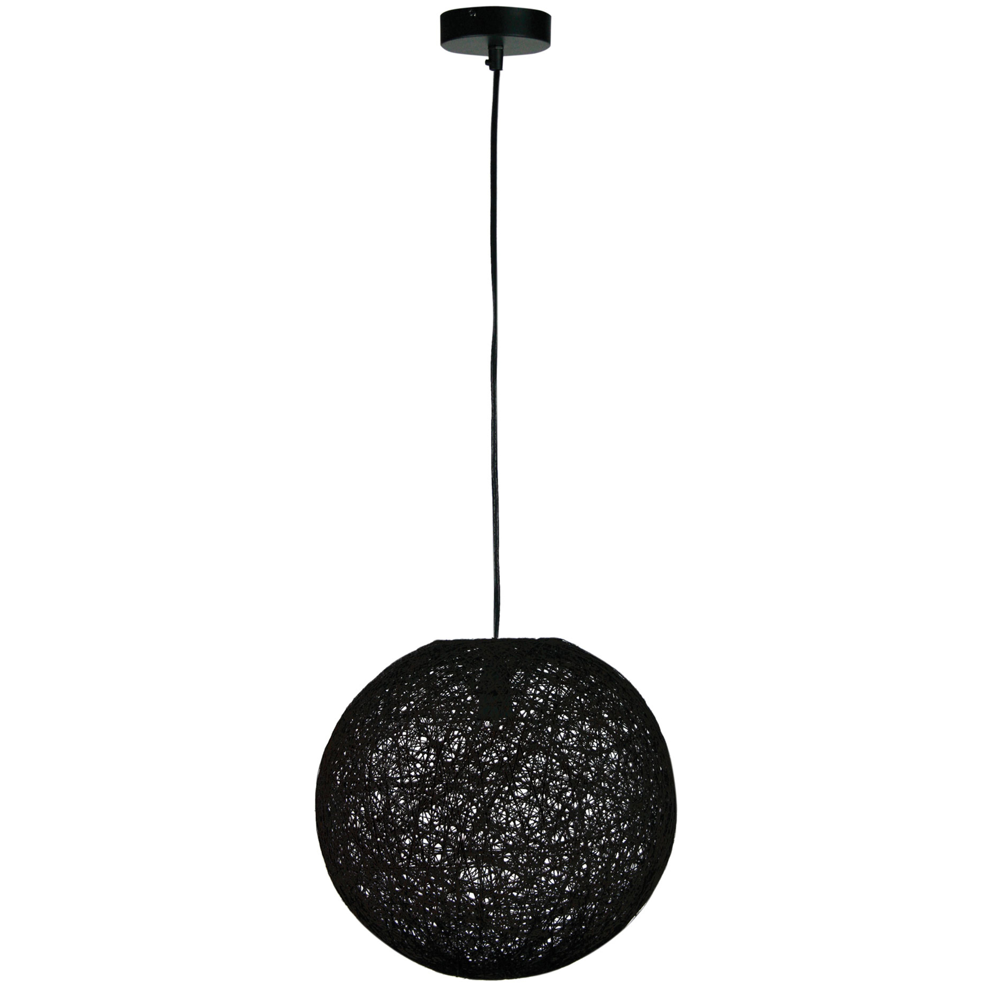 Black Kono String Pendant Light
